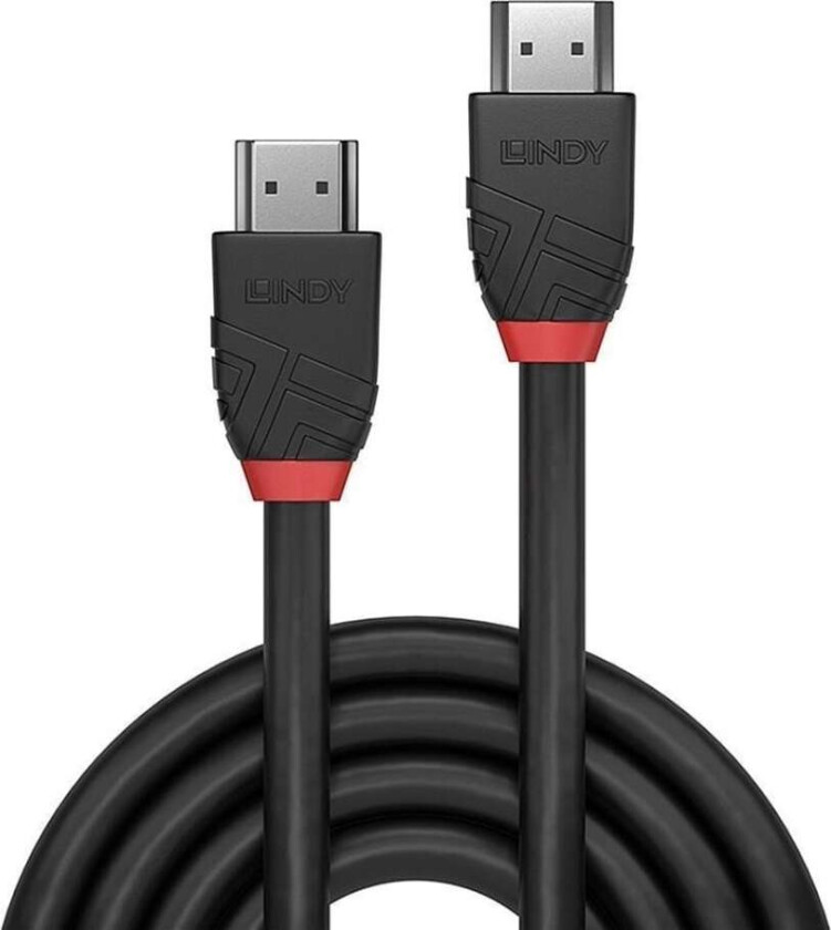 Kabel hdmi-hdmi 0,5m/sort 36470, Lindy