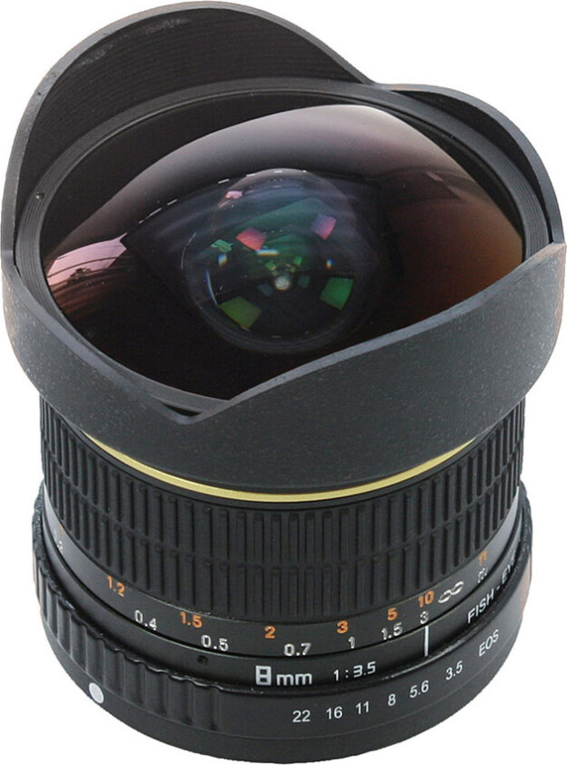 DÃRR Fisheye-objektiv for Sony-kamera - 8mm - f/3.5