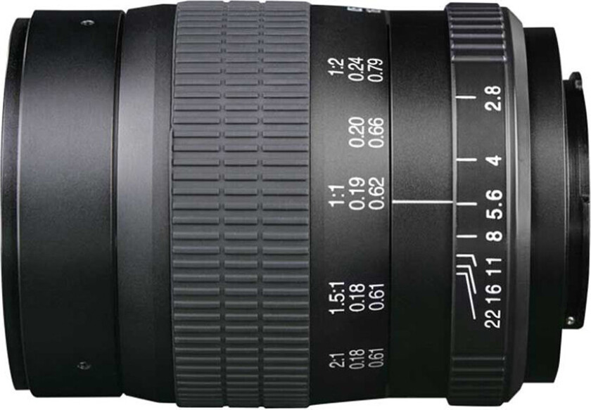 DÃRR makroobjektiv for Nikon F-Mount - 60 mm - f/2.8-22