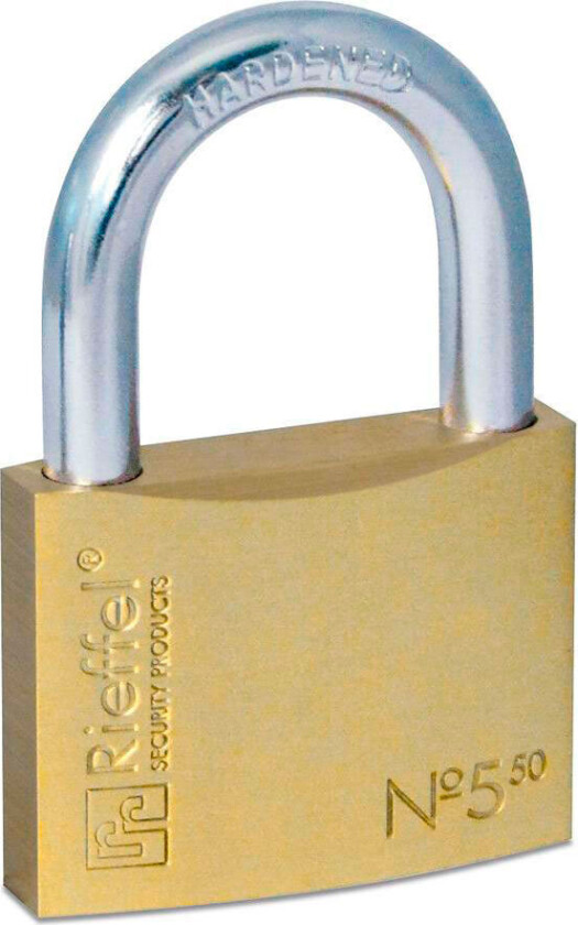 Hengelås 50mm (nr. 5) Rieffel 5/50