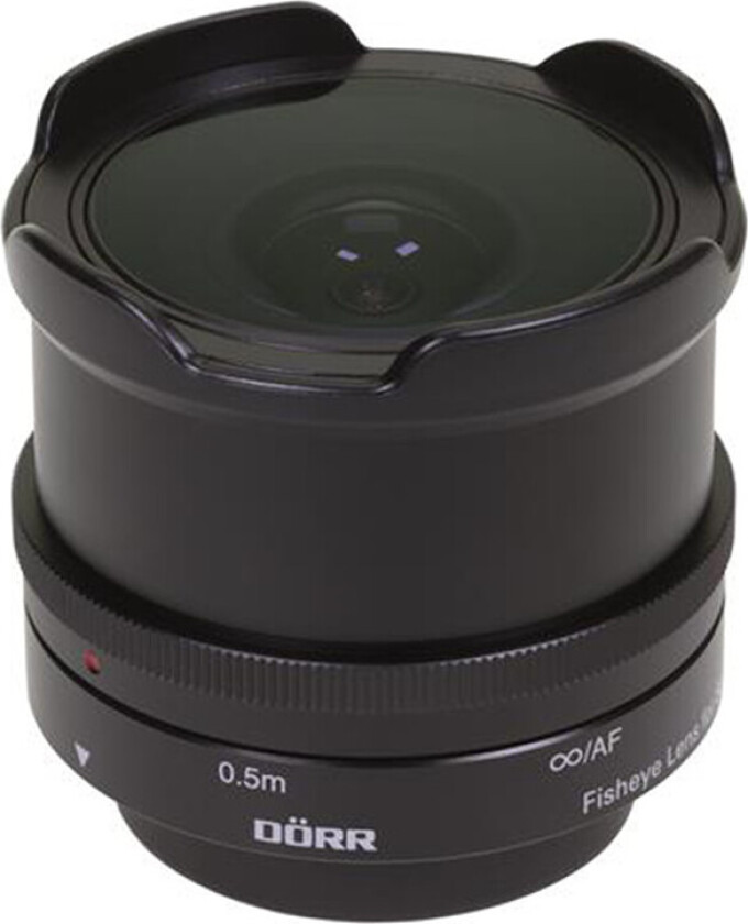DÃRR Fisheye-objektiv for Sony E-Mount - 12mm - f/7.4