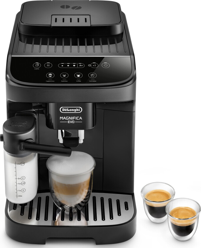 DeLonghi Magnifica Evo Espressomaskin 1450W (1,8 liter/15 bar) Svart