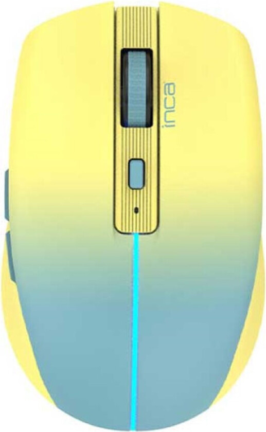 Inca IWM-511RS trådløs mus - RF/Bluetooth/USB-C (1600DPI) høyre hånd