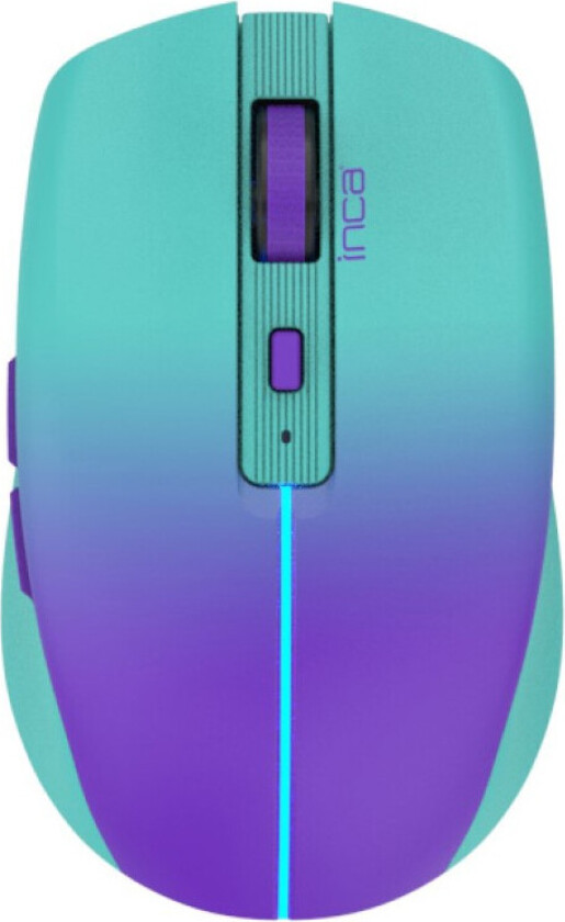 Inca IWM-511RM trådløs mus - RF/Bluetooth/USB-C (1600DPI) høyre hånd