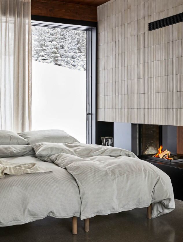 Balder sengesett nordisk grønn