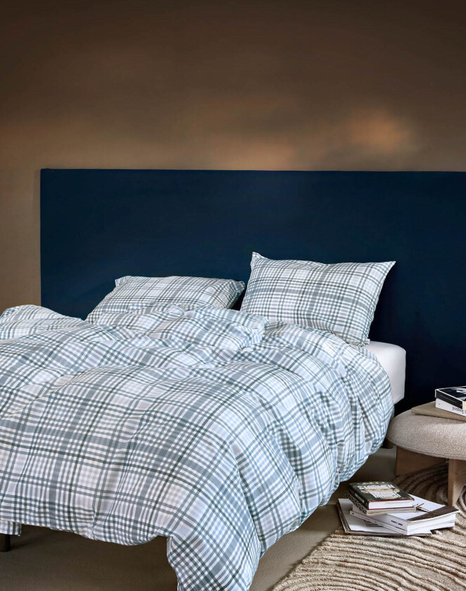 David sengesett dempet blå