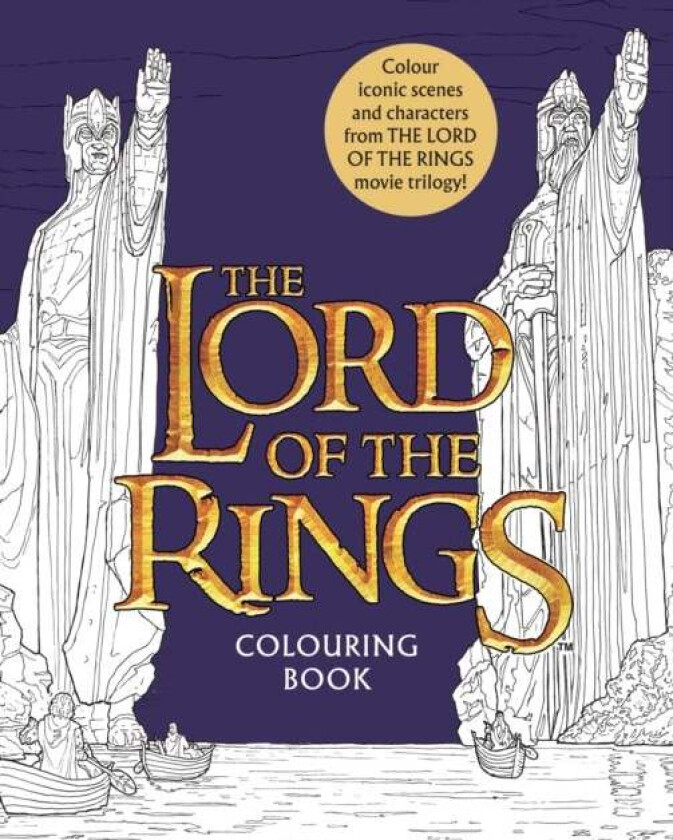 The Lord of the Rings Movie Trilogy Colouring Book av Warner Brothers, J. R. R. Tolkien