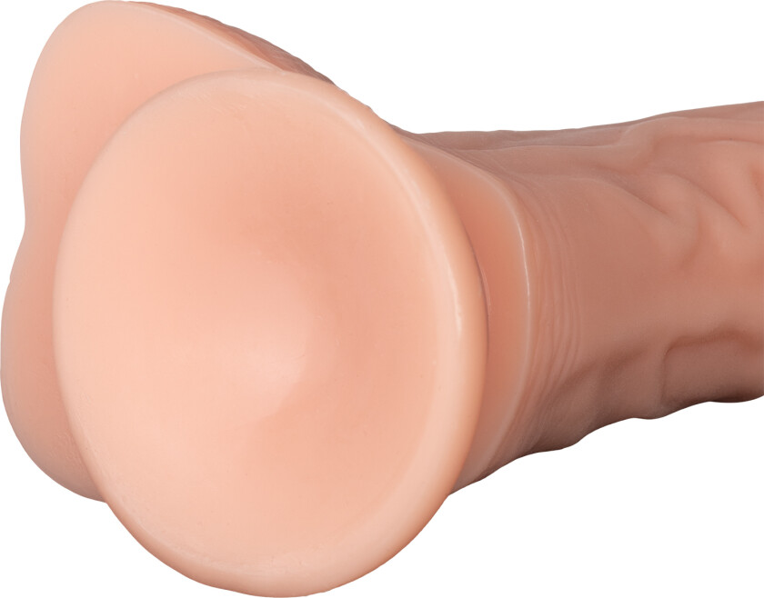 Classic Realistisk Curved Dildo 20 cm - Beige