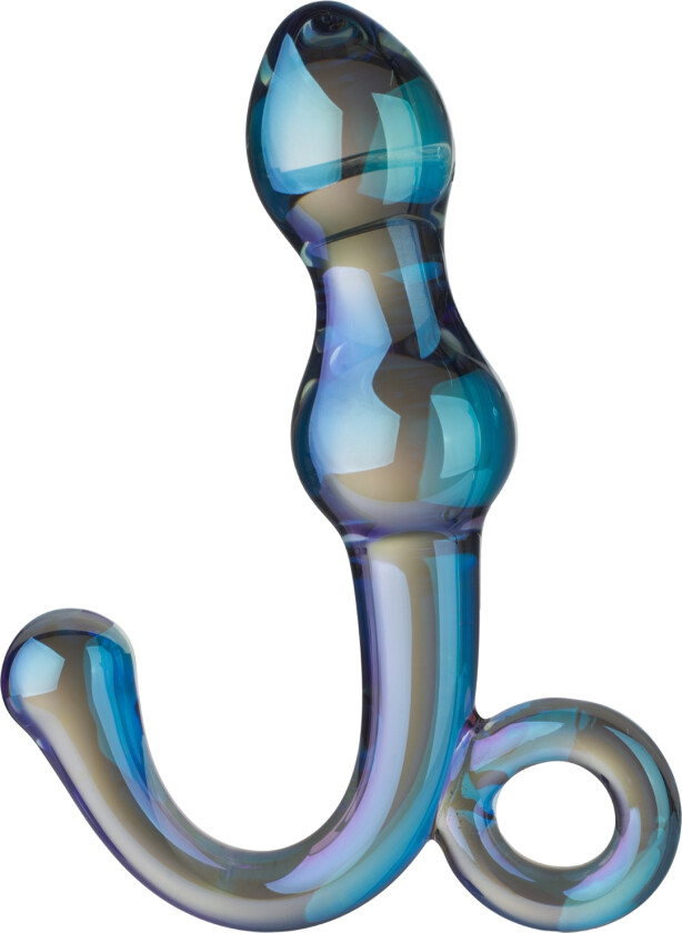 Chromatic Blue Glass Analplugg     - Forskjellige farger