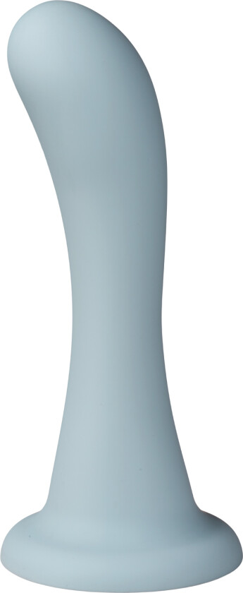 Curvy Slender Dildo 15 cm - Grå