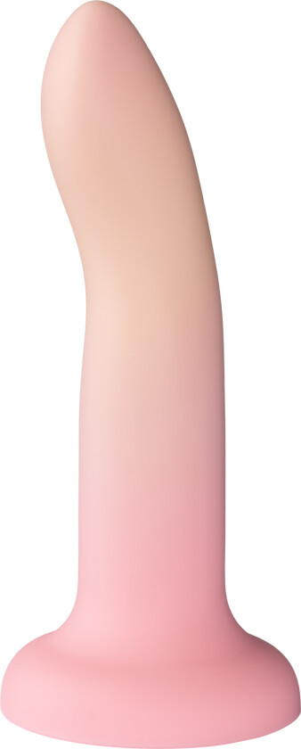 Peach Gradient Dildo 18 cm - Oransje