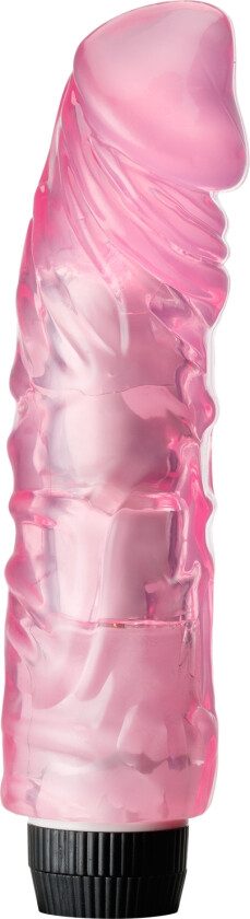 Realistisk Multispeed Dildovibrator XL - Lyserosa