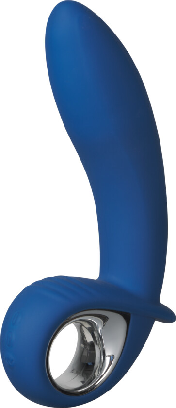 Oppblåsbar Vibrator       - Blå