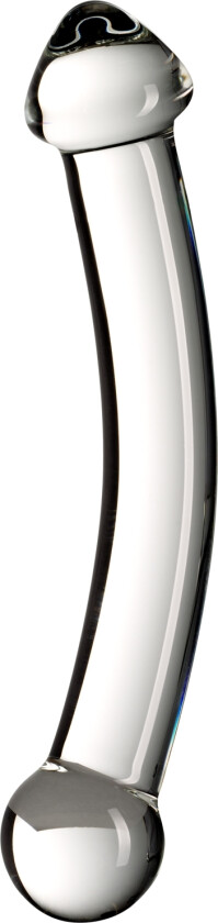 Glass Double Dildo 21 cm - Klar