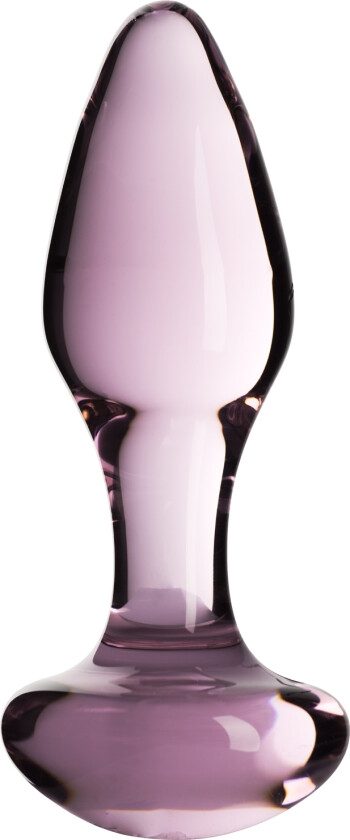 Rose Glass Analplugg      - Rosa