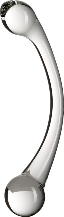 Glass G&P Dildo 20 cm - Klar
