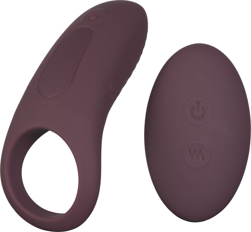 Vibrating Love Fjernstyrt Penisring - Bordeaux
