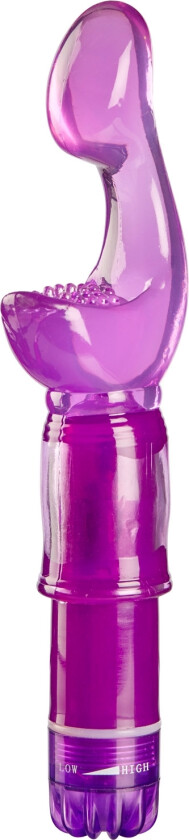 Butterfly Kiss Klitoris- og G-punktsvibrator - Lilla