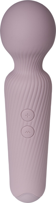 Blissy Oppladbar Wand Vibrator     - Lysebrun