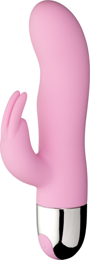 Playful Pink Bunny G Oppladbar Rabbitvibrator   - Lyserosa