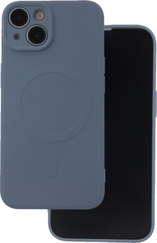 Simple Color Mag-deksel til iPhone 15 Pro - 6.1tm - Lyseblå