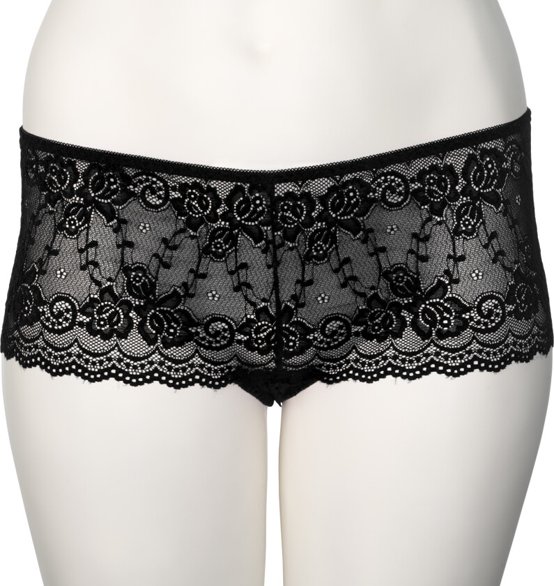 Gunilla Bunnløs Svart Blonde Hipster Plus Size - Svart - 3XL