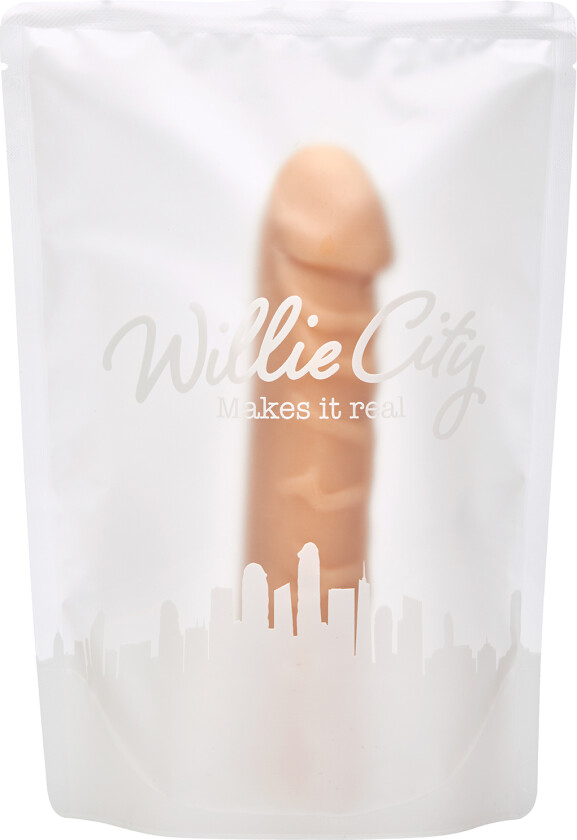 Realistisk Dildo 19 cm - Beige