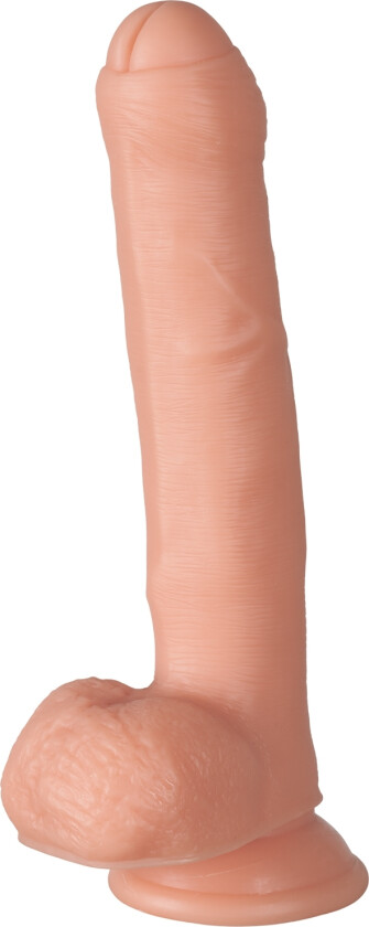 Classic Uncut Realistisk Dildo 22 cm - Beige