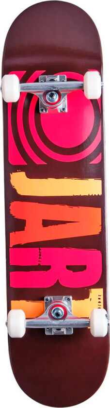 Jart Classic Complete Skateboard 7.87tm - Brun/oransje/rød