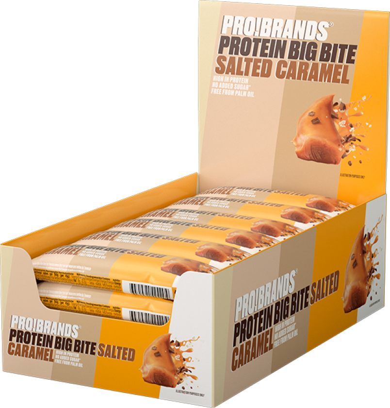 24 x Pro Brands Big Bite Bar 45 g
