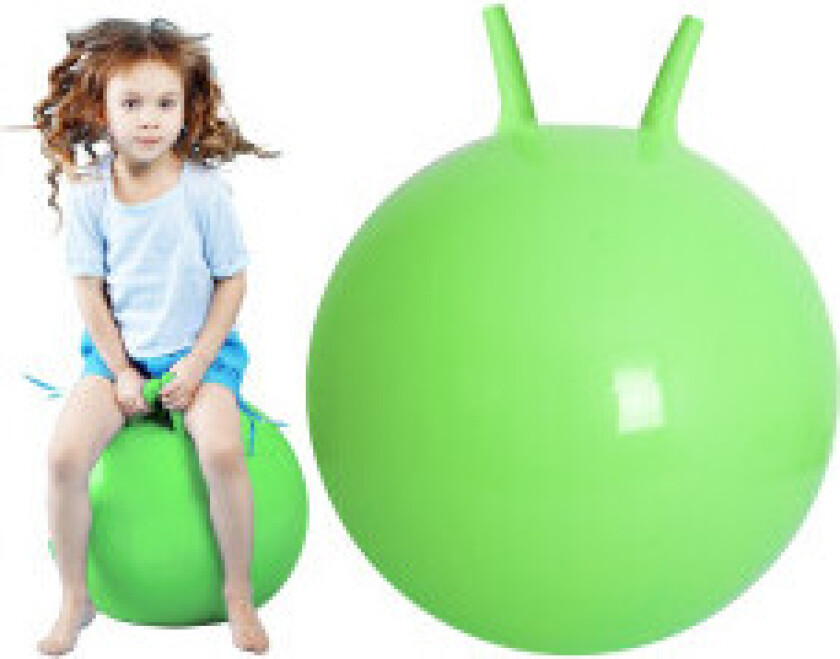 Kenguru hoppeball 65cm grønn