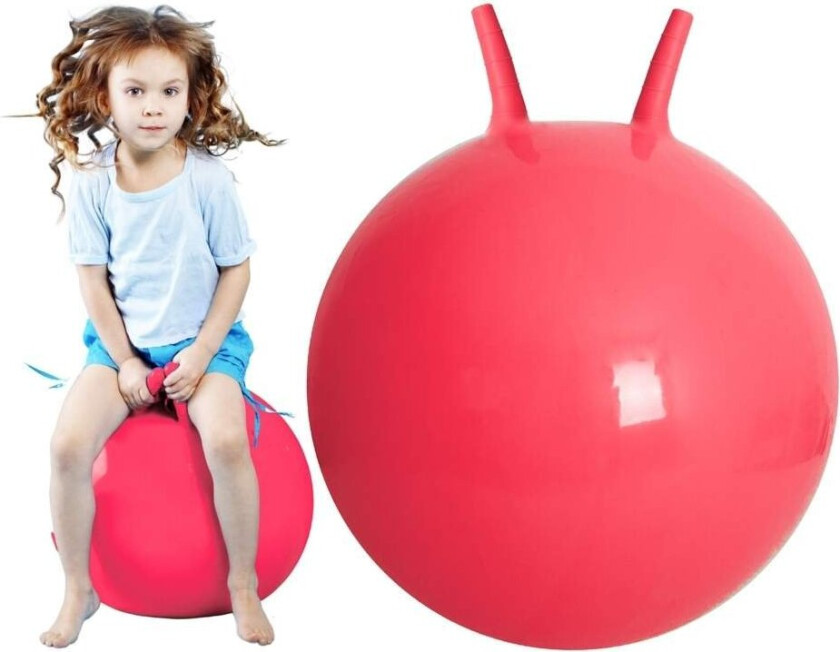 Kenguru hoppeball 65cm oransje