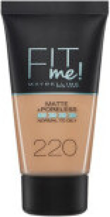 Fit Me Matte Poreless Foundation 220 Naturel