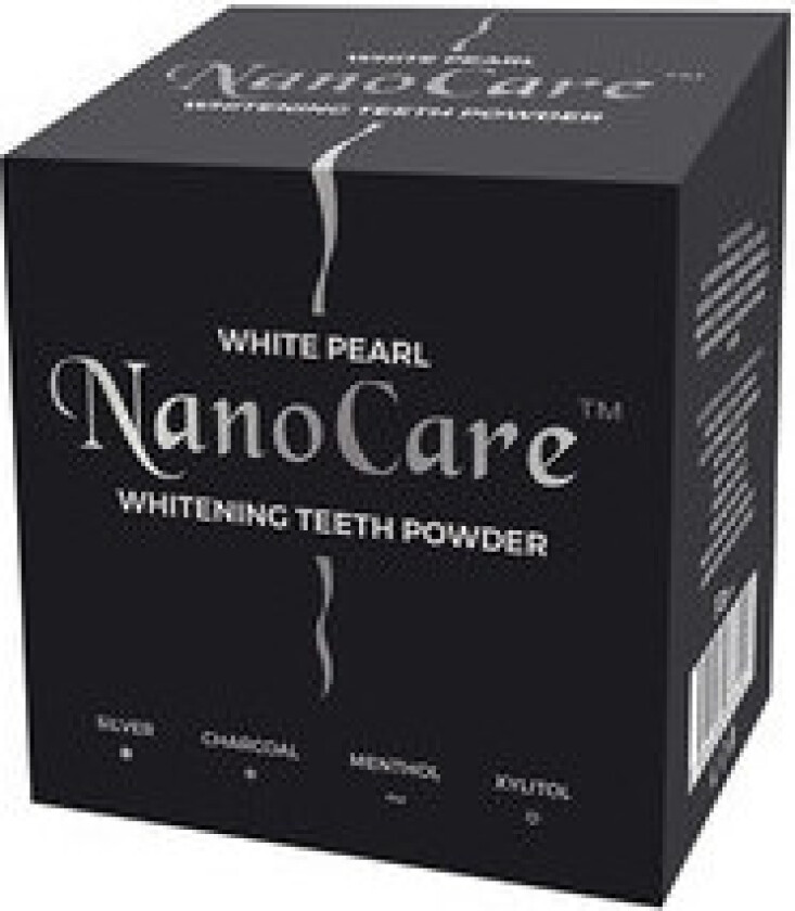 - NanoCare Whitening Teeth Powder - Unisex, 30 g
