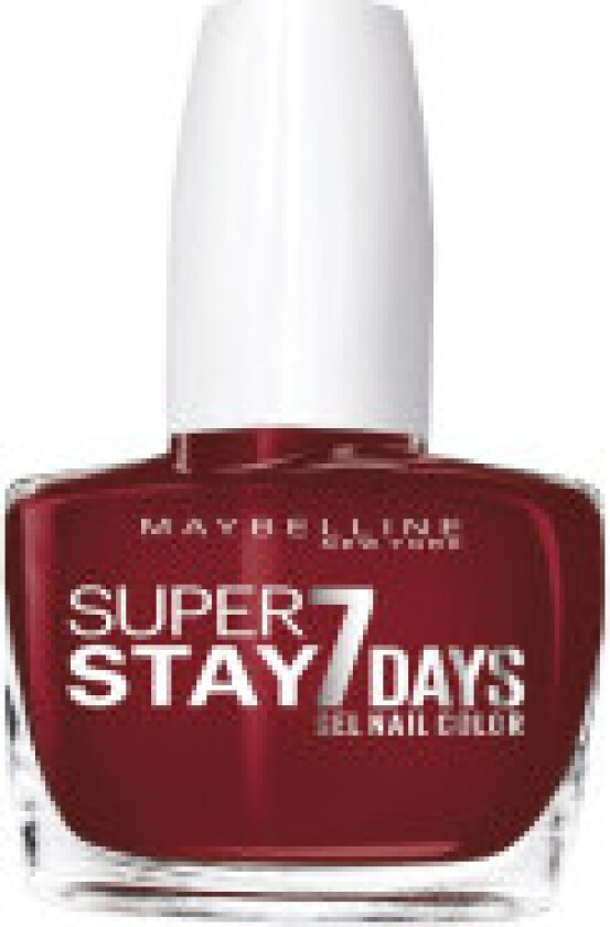 Superstay 7 Days Gel Nail Color 278 Rouge Couture Plum 10ml