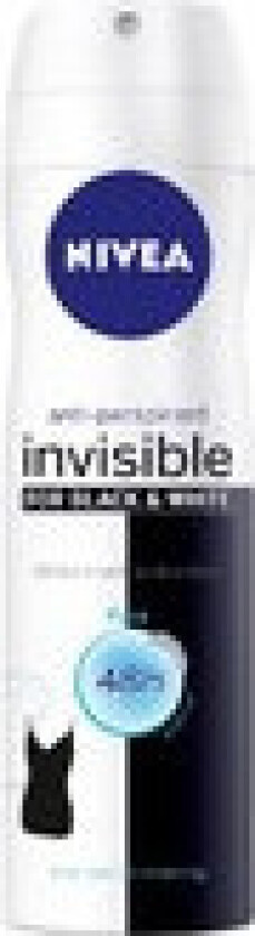 - Invisible For Black & White Pure Antiperspirant 150ml