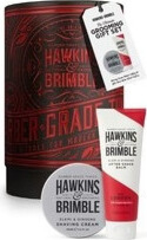 - Hawkins & Brimble Set V - Gift set of shaving cream + aftershave balm