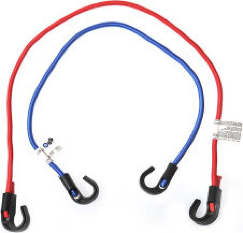 Bungee bagasjestropper justerbare 80 + 100cm