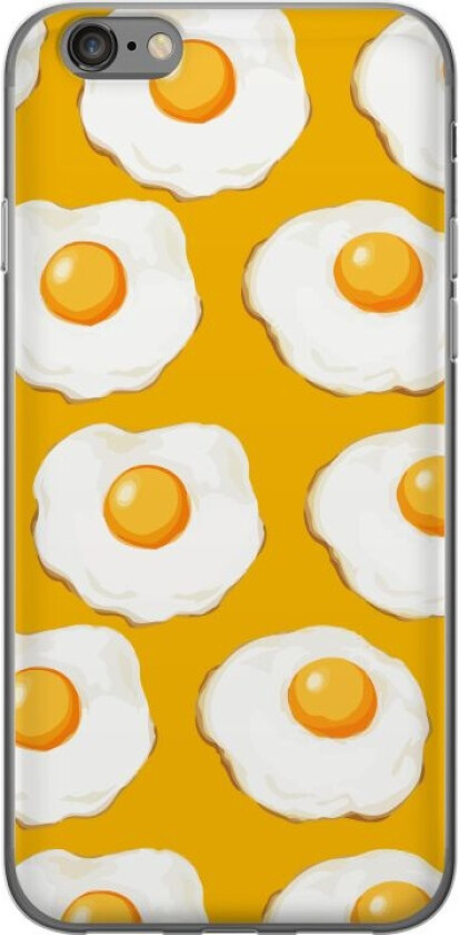 Mobildeksel til Apple iPhone 6 med Stekt egg motiv