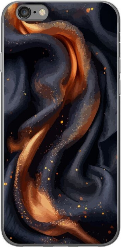 Mobildeksel til Apple iPhone 6 med Brennende silke motiv