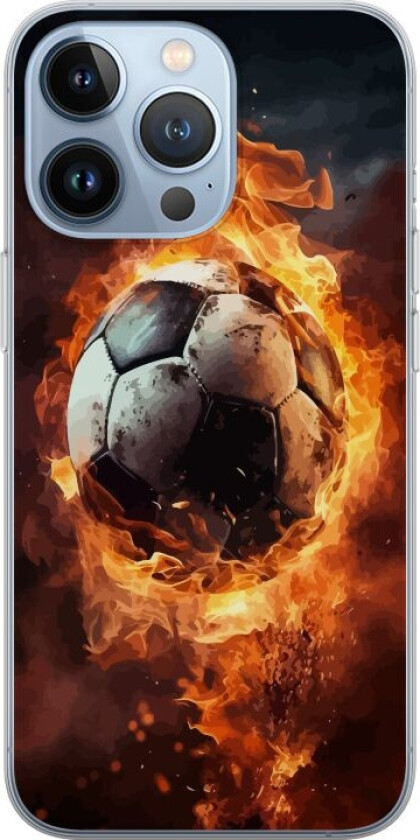 Mobildeksel til Apple iPhone 13 Pro med Fotball motiv