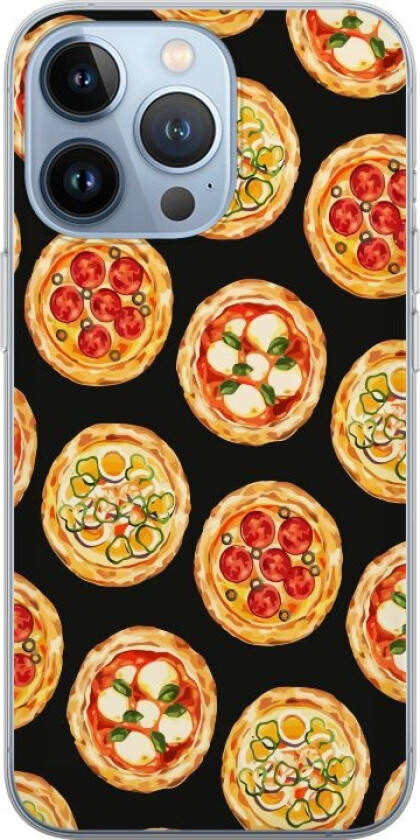 Mobildeksel til Apple iPhone 13 Pro med Pizza motiv