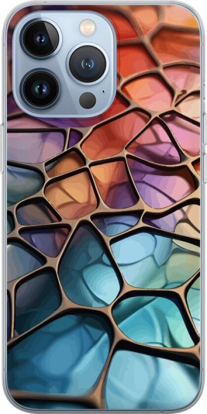 Mobildeksel til Apple iPhone 13 Pro med Metalliskt mønster motiv