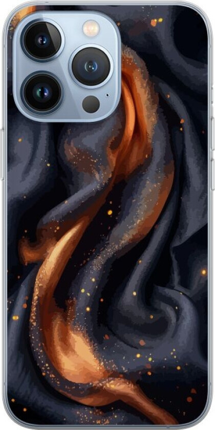 Mobildeksel til Apple iPhone 13 Pro med Brennende silke motiv