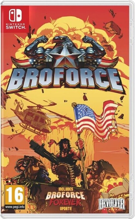 Broforce (Collector's Edition) - Nintendo Switch - Platformer