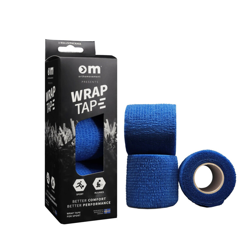 Wrap Tape 3 Pack, fotballteip blue