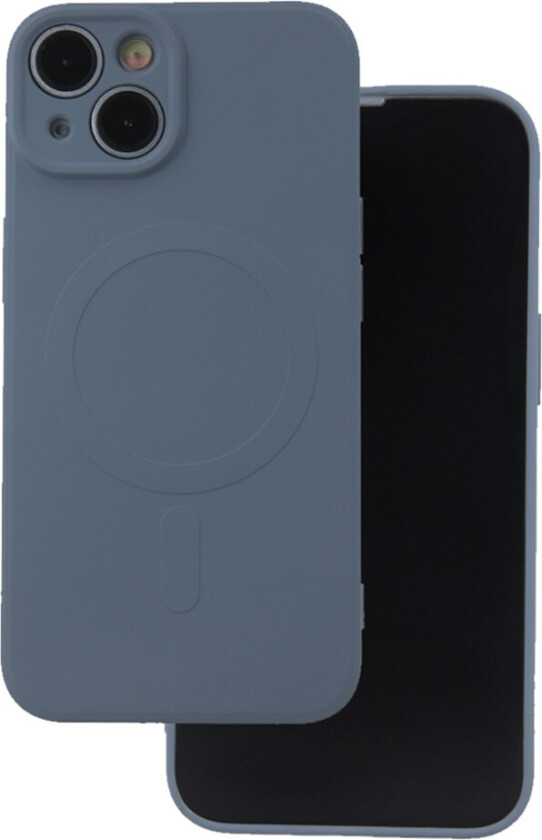 Simple Color Mag-deksel til iPhone 15 Pro Max - 6.7tm - Lyseblå