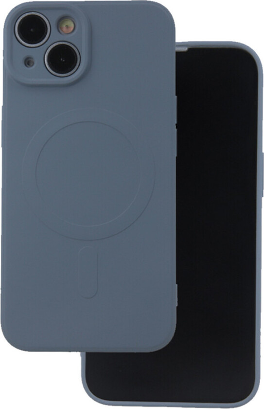 Simple Color Mag-deksel til iPhone 14 - 6.1tm - Lyseblå
