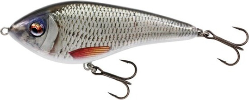 Swim Glidebait 10cm Sinking, Real Roach, 34g Sinking,  Jigger