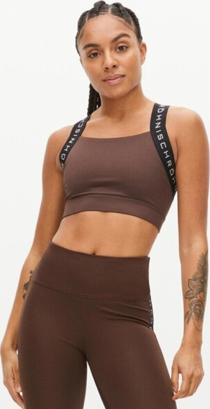 Shiny Kay Sports Bra, Coffee Bean, Xs, Sport-Bh